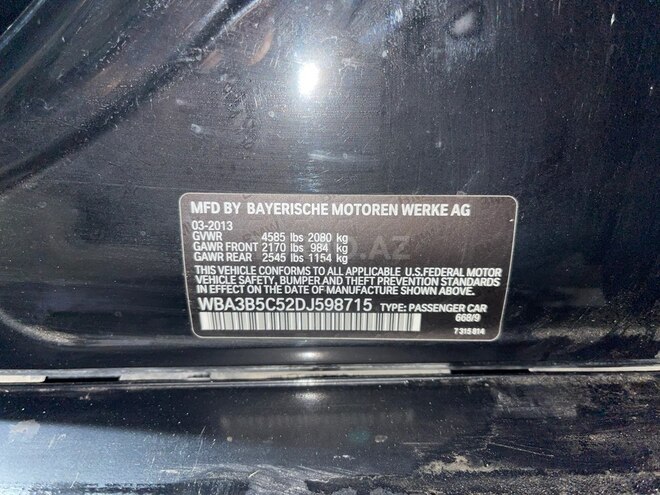 BMW 328 2013, 152,174 km - 2.0 l - Bakı