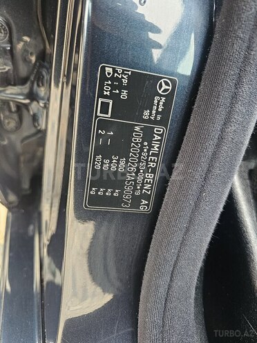 Mercedes C 240 1997, 356,000 km - 2.4 l - Bakı