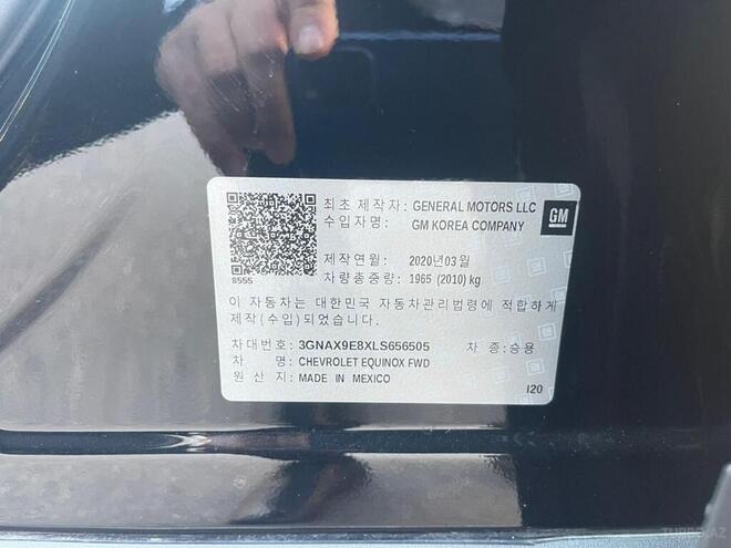 Chevrolet Equinox 2020, 120,000 km - 1.6 l - Bakı