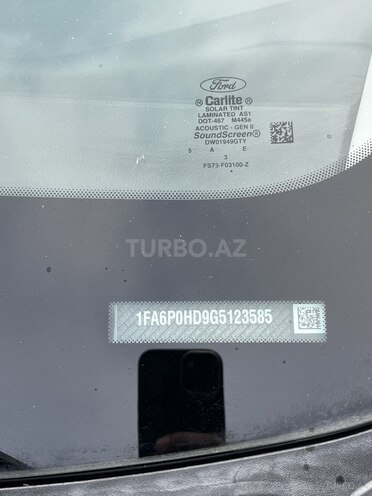 Ford Fusion (North America) 2016, 255,000 km - 1.5 л - Cəlilabad