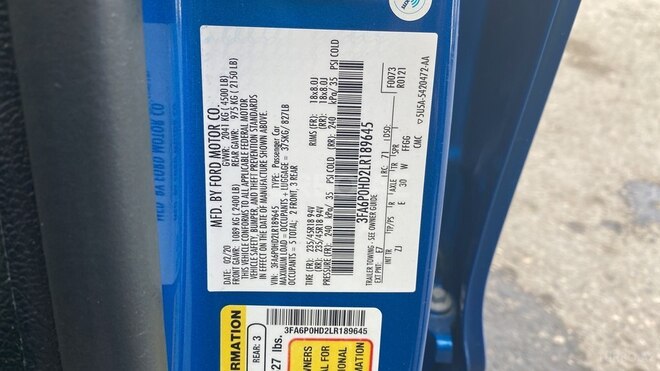 Ford Fusion (North America) 2020, 26,000 km - 1.5 l - Bakı