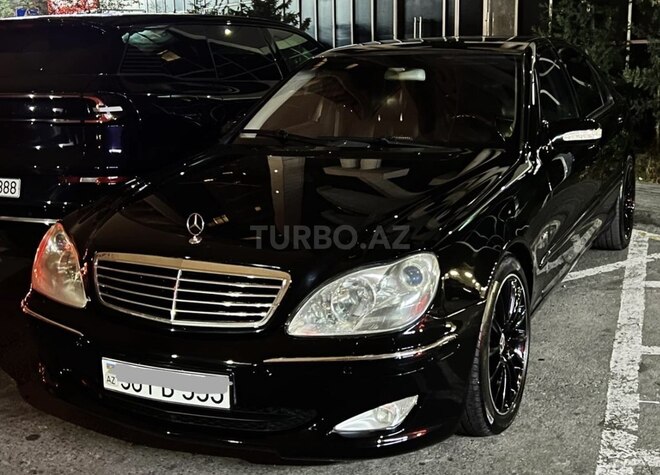 Mercedes S 500 2002, 290,000 km - 5.0 l - Bakı