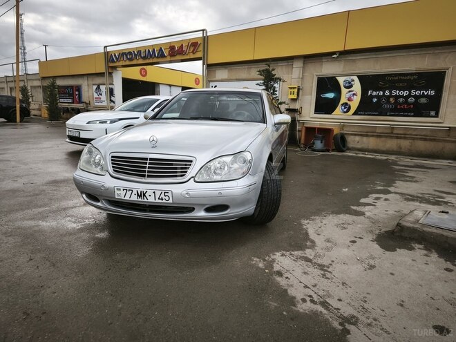 Mercedes S 320 2002, 456,612 km - 3.2 l - Sumqayıt
