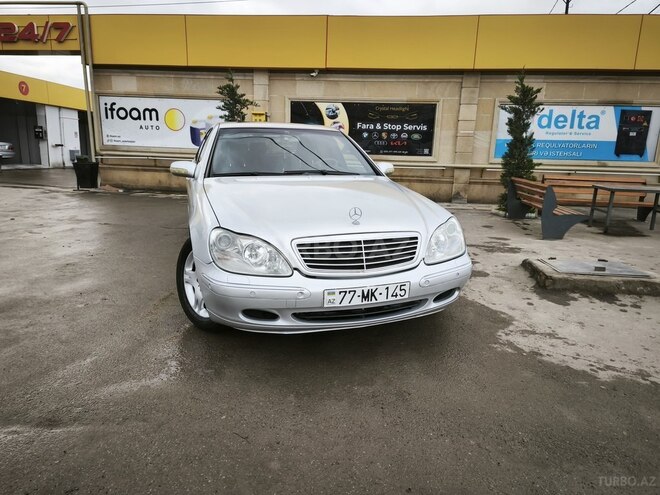 Mercedes S 320 2002, 456,612 km - 3.2 l - Sumqayıt