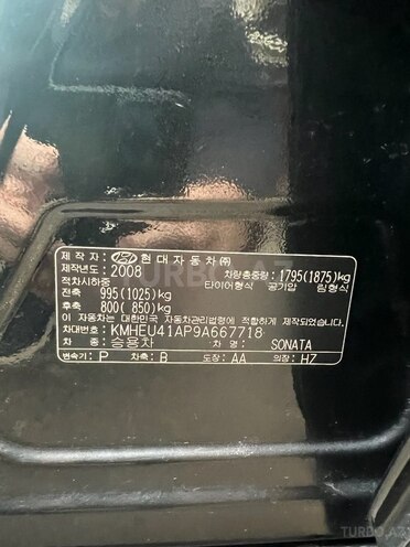 Hyundai Sonata 2008, 206,000 km - 2.0 l - Bakı