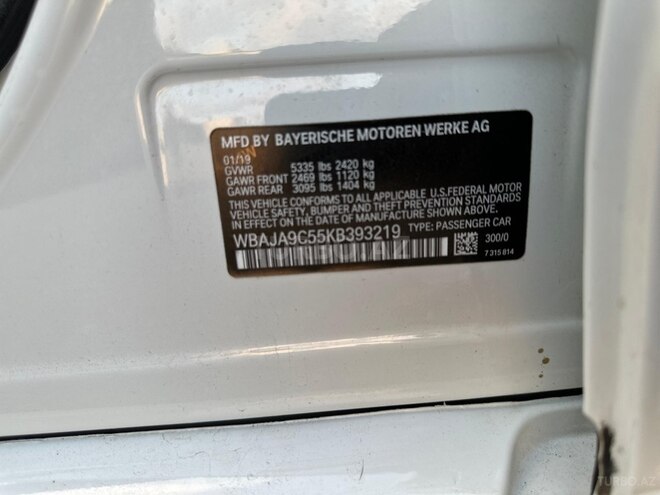 BMW 530e 2020, 49,000 km - 2.0 л - Qazax
