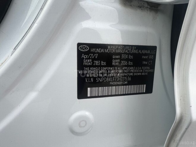 Hyundai Elantra 2017, 137,900 km - 2.0 l - Bakı