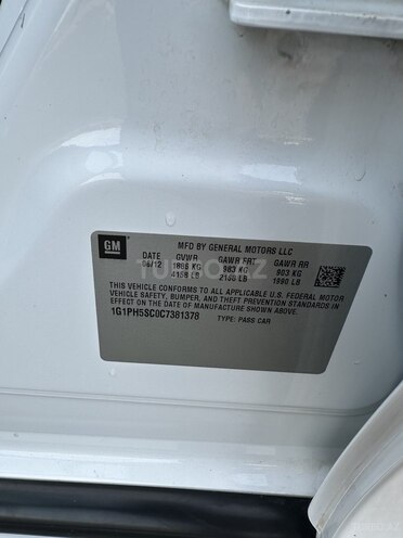 Chevrolet Cruze 2012, 260,000 km - 1.4 l - Gəncə