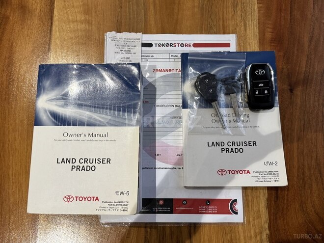 Toyota Land Cruiser Prado 2012, 195,000 km - 2.7 л - Bakı