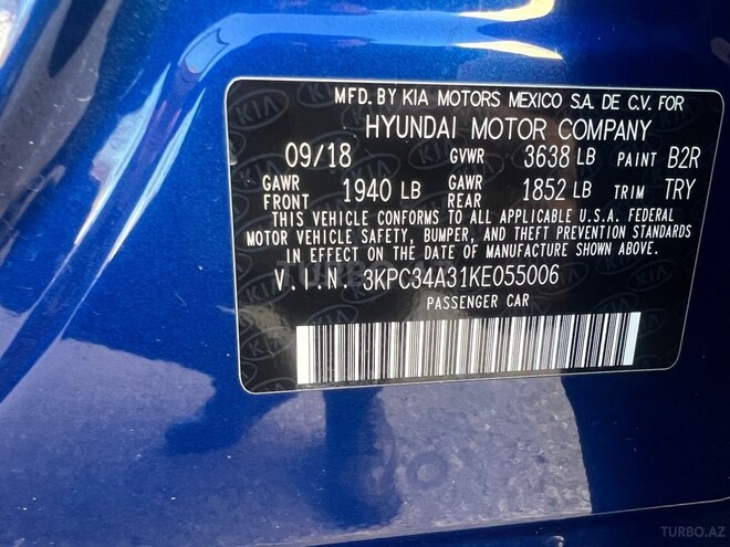 Hyundai Accent 2018, 88,353 km - 1.6 l - Bakı