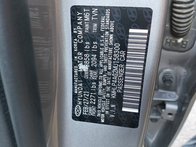 Hyundai Elantra 2021, 95,000 km - 2.0 l - Bakı