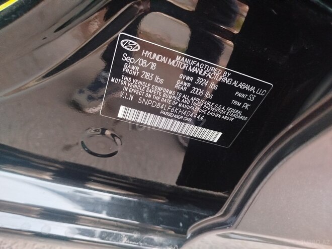 Hyundai Elantra 2018, 98,000 km - 2.0 l - Bakı