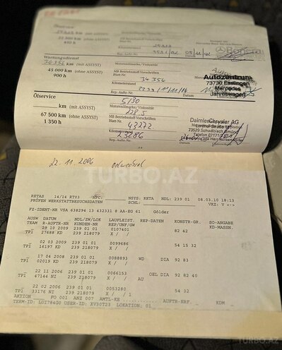 Mercedes  2001, 480,500 km - 2.1 l - Cəlilabad