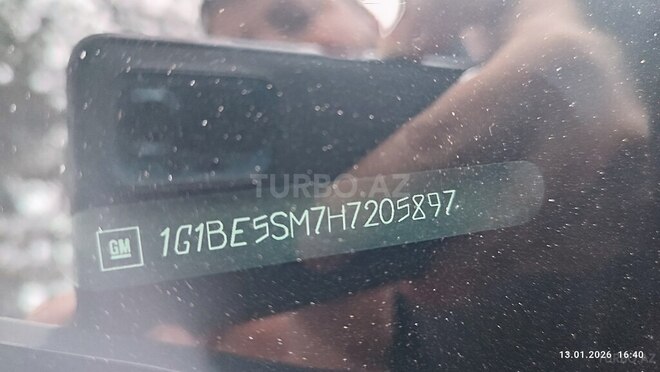 Chevrolet Cruze 2017, 70,000 km - 1.4 л - Goranboy