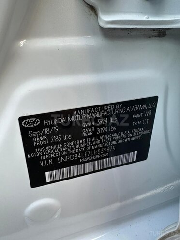Hyundai Elantra 2019, 168,981 km - 2.0 l - Bakı