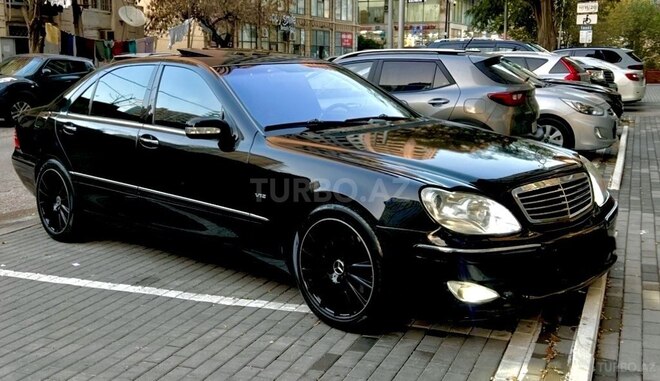 Mercedes S 500 2002, 292,000 km - 5.0 л - Bakı