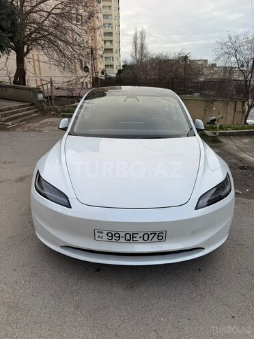 Tesla Model 3 2024, 7,564 km - 0.0 l - Bakı