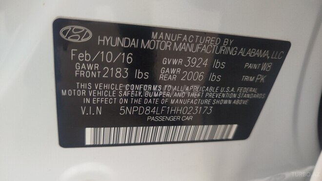 Hyundai Elantra 2016, 118,000 km - 2.0 l - Bakı