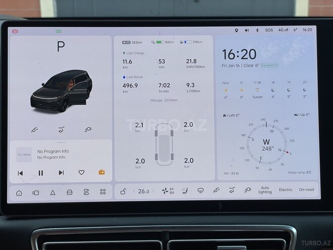Li Auto L9 2024, 25,200 km - 1.5 l - Bakı