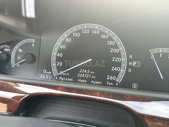 Mercedes S 500 2010, 224,000 km - 5.5 l - Bakı