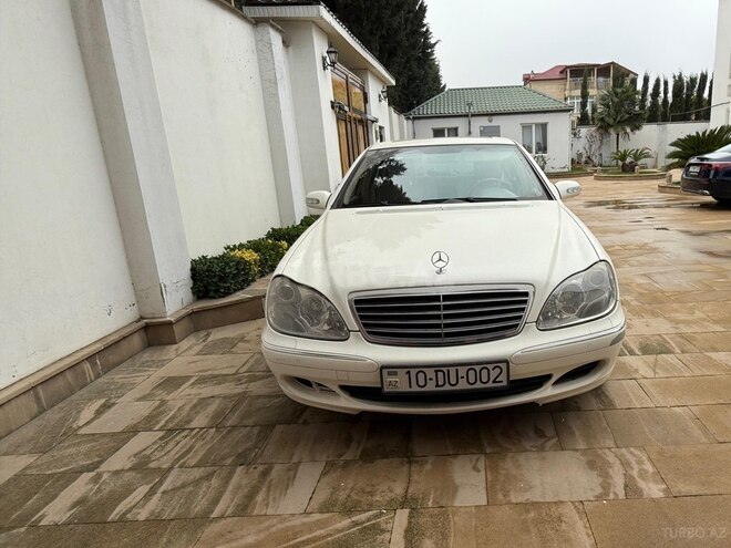 Mercedes S 350 4MATIC 2004, 110,000 km - 3.7 l - Bakı