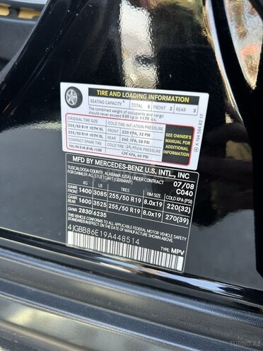 Mercedes ML 350 4MATIC 2008, 300,000 km - 3.5 l - Zaqatala