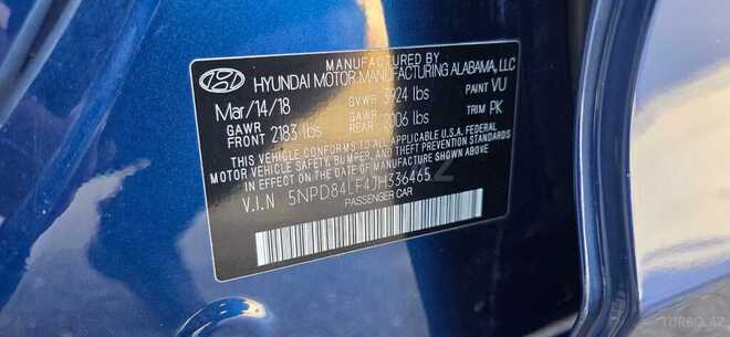 Hyundai Elantra 2018, 120,898 km - 2.0 l - Bakı