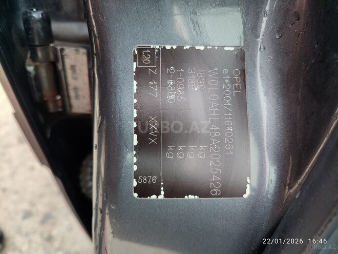 Opel Astra 2009, 250,000 km - 1.3 l - Şirvan