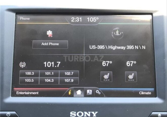 Ford Fusion (North America) 2015, 225,000 km - 2.0 л - Bakı