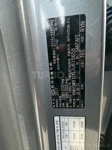 Hyundai Santa Fe 2017, 220,000 km - 2.0 l - Bakı