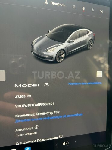 Tesla Model 3 2023, 37,000 km - 0.0 l - Bakı