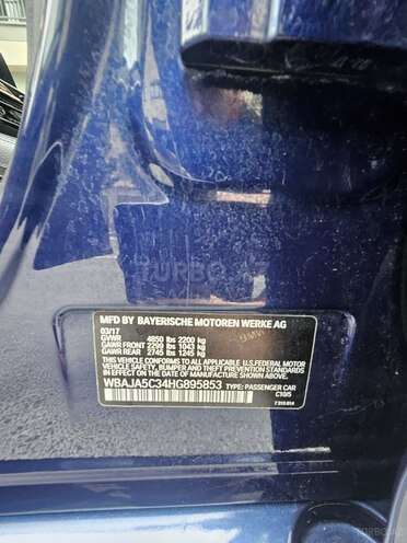 BMW 530 2017, 170,000 km - 2.0 l - Bakı