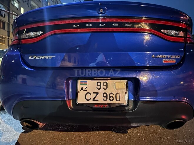 Dodge Dart 2013, 235,700 km - 1.4 l - Sumqayıt