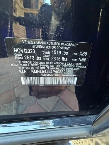 Hyundai Sonata 2023, 36,500 km - 2.0 l - Bakı