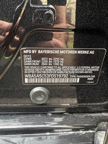 BMW 528 2015, 173,000 km - 2.0 l - Bakı