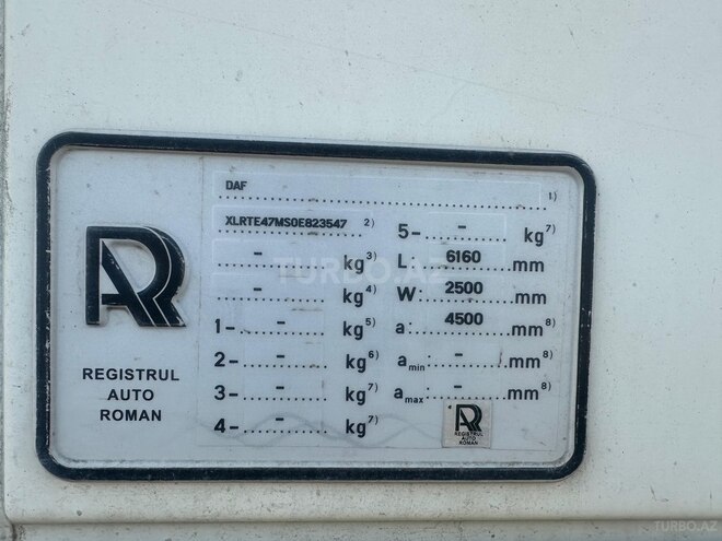 DAF 105 XF 2008, 1,400,000 km - 12.0 л - Sumqayıt