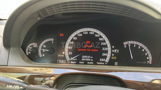 Mercedes S 350 2011, 208,000 km - 3.5 l - Bakı