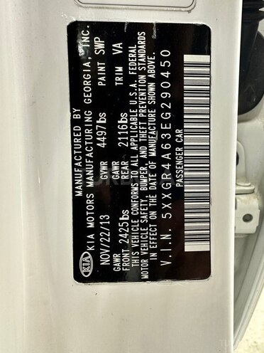 Kia Optima 2014, 217,261 km - 2.0 l - Bakı