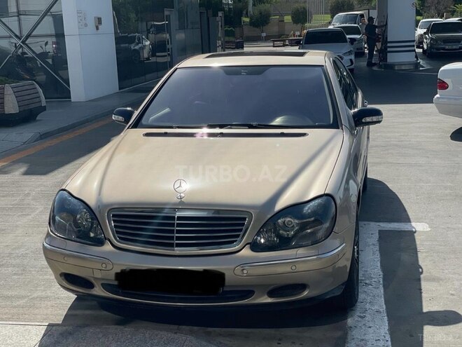 Mercedes S 320 2002, 323,000 km - 3.2 л - Bakı
