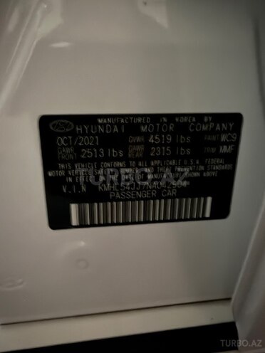 Hyundai Sonata 2021, 103,000 km - 2.0 л - Bakı