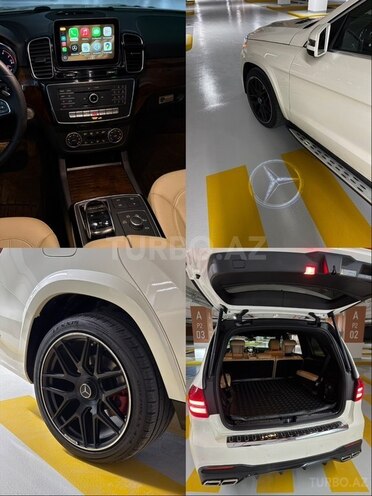Mercedes GLS 450 4MATIC 2017, 114,400 km - 3.0 l - Bakı