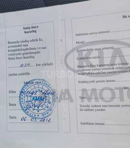 Kia Picanto 2011, 196,869 km - 1.3 л - Bakı