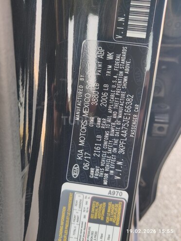 Kia Forte 2017, 159,000 km - 2.0 l - Bakı