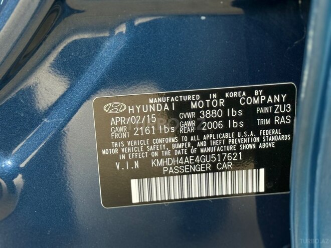 Hyundai Elantra 2016, 79,200 km - 1.8 l - Sumqayıt
