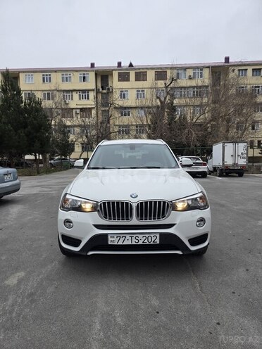 BMW X3 2017, 97,200 km - 2.0 l - Bakı