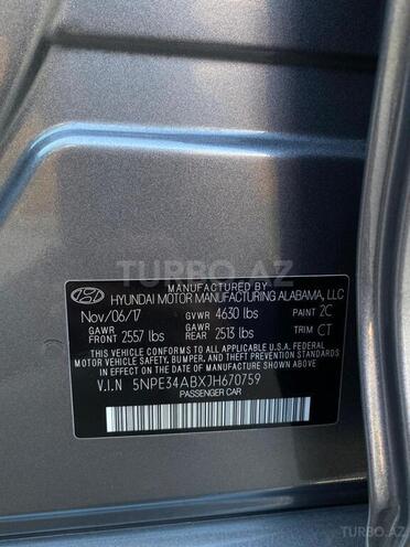 Hyundai Sonata 2017, 108,000 km - 2.0 l - Bakı