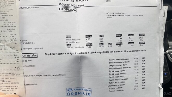 Hyundai Santa Fe 2013, 154,000 km - 2.4 l - Bakı