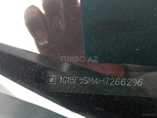 Chevrolet Cruze 2017, 142,000 km - 1.4 l - Bakı
