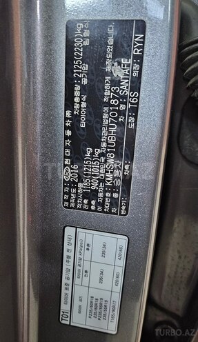 Hyundai Santa Fe 2016, 155,800 km - 2.0 l - Bakı