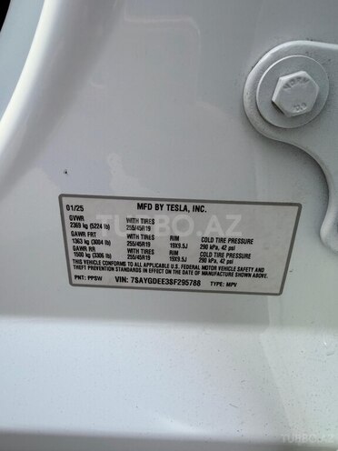 Tesla Model Y 2025, 22,000 km - 0.0 l - Bakı
